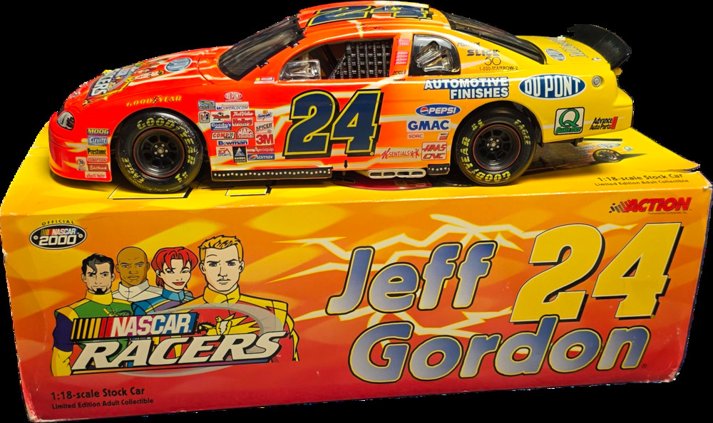 Jeff Gordon 24 DuPont NASCAR Racers 1999 Monte Carlo Action 1:18 2,508 Nascar